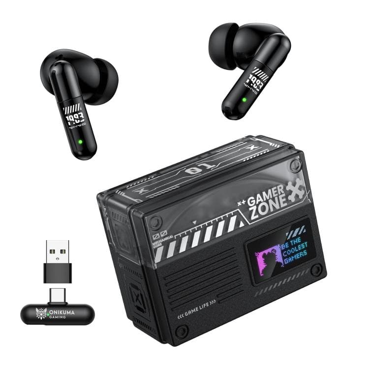 ONIKUMA TX602 Fones de ouvido tri-modo sem fio Bluetooth, redução de ruído ANC+ENC, fones de ouvido, fones de ouvido