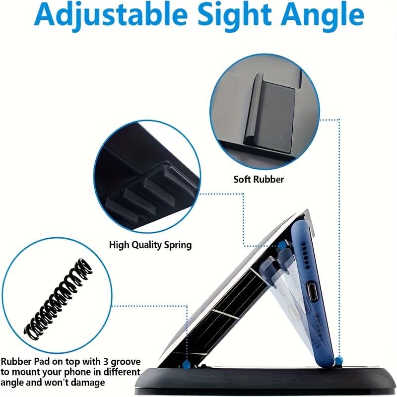 Suporte Universal de Silicone Antiderrapante para Carro, Painel com Viseira para Navegação AR