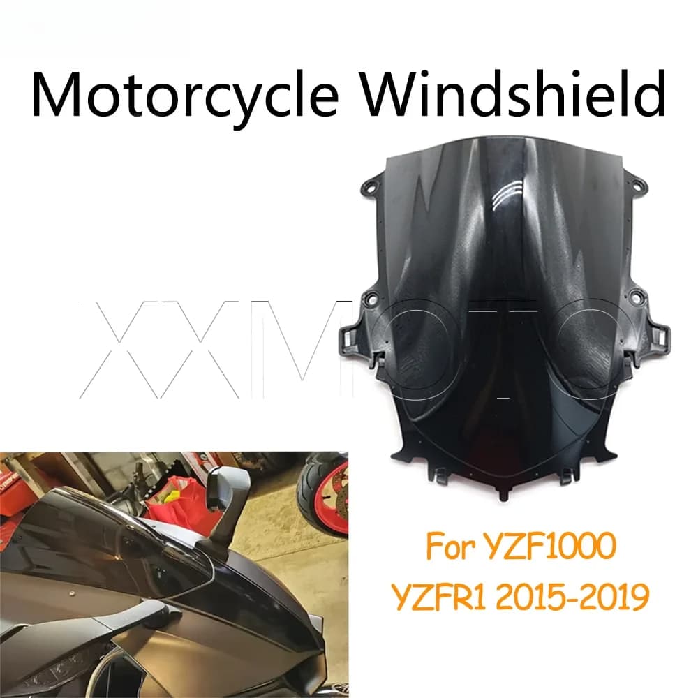 Para Yamaha Yzf-r1 2015-2019 Dupla Bolha Motocicleta Pára-Brisas