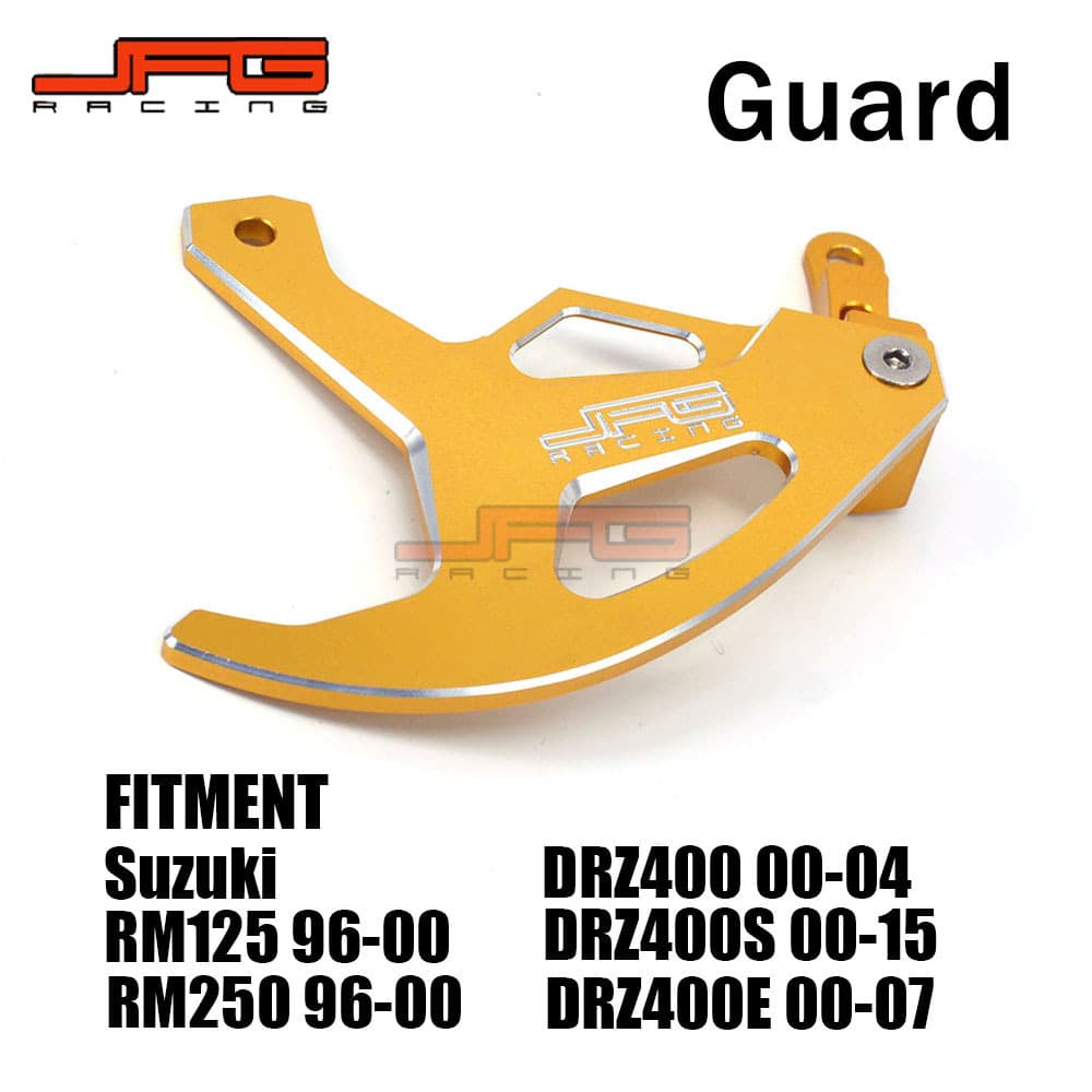 Protetor de Freio a Disco Traseiro em Alumínio CNC Premium para Suzuki RM125 RM250 DRZ400 2000-2018 Acessórios para Moto