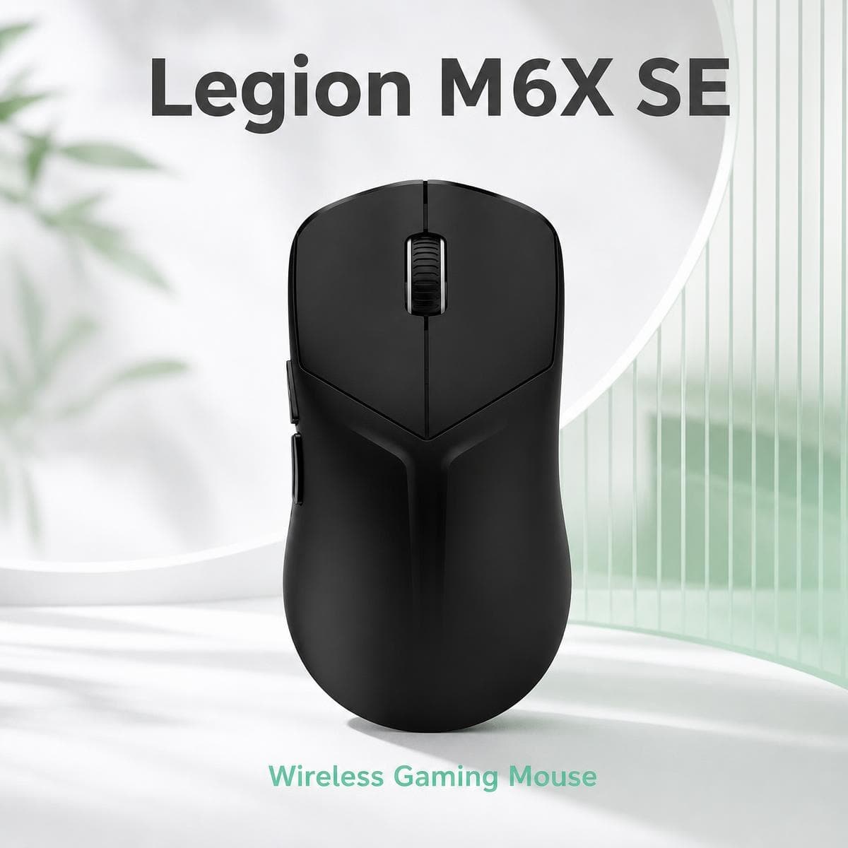Mouse Bluetooth Lenovo Legion M6X SE Tri-Modo Recarregável Sem Fio para Jogos, Conexão 2.4GHz / Bluetooth / USB-C, para