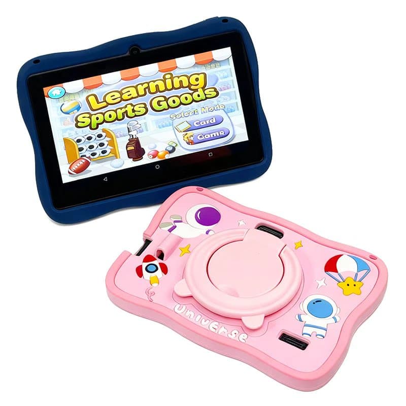 Tablet Educacional Android OS 7 Polegadas 16 Gb De Armazenamento Wi-Fi Bluetooth Para Crianças