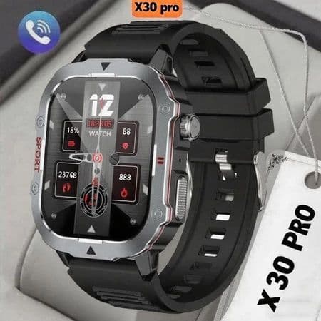 Techlife F9 Smartwatch Relógio Inteligente Bluetooth Chamada NFC2026 Primavera Novo
