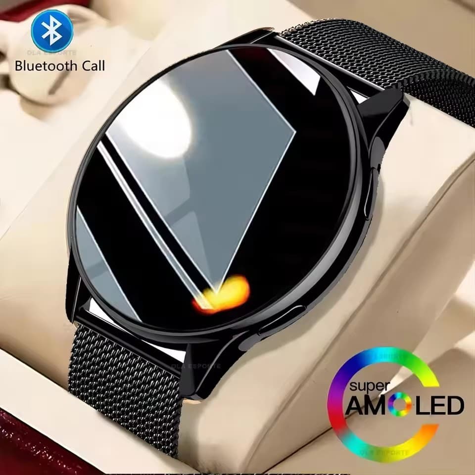 Smartwatch Relógio Fitness Tracker 6 Bluetooth Relógio com Chamada para Homens e Mulheres Monitor de Frequência Cardíaca