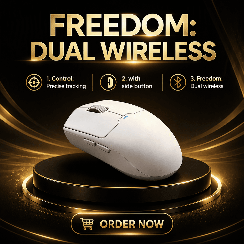 Rastreamento Preciso Abs Portátil 6 Botões Recarregável BT5.0 2.4G mouse Sem Fio Para tablets laptop .