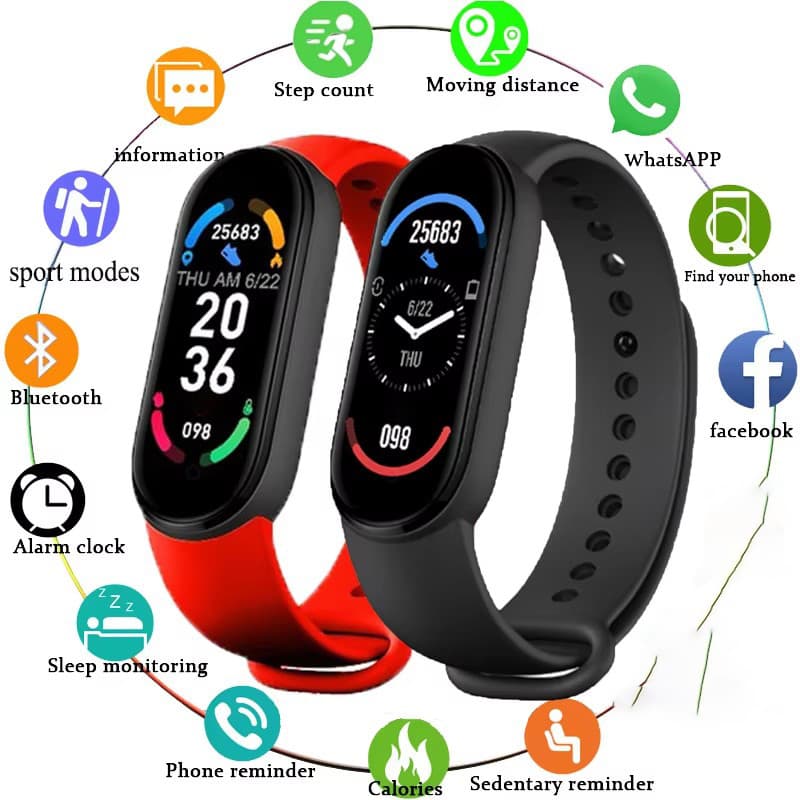 Smartwatch Relógio Inteligente Masculino Feminino Rastreador De Fitness À Prova Dwaterproof Água Esportes Relógios Digit