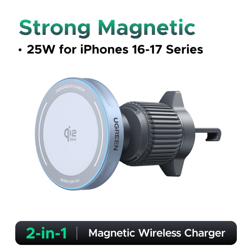 Suporte de Carregador de Carro Sem Fio Carregamento Rápido Suporte Magnético para Telefone Carregador USB para iPhone