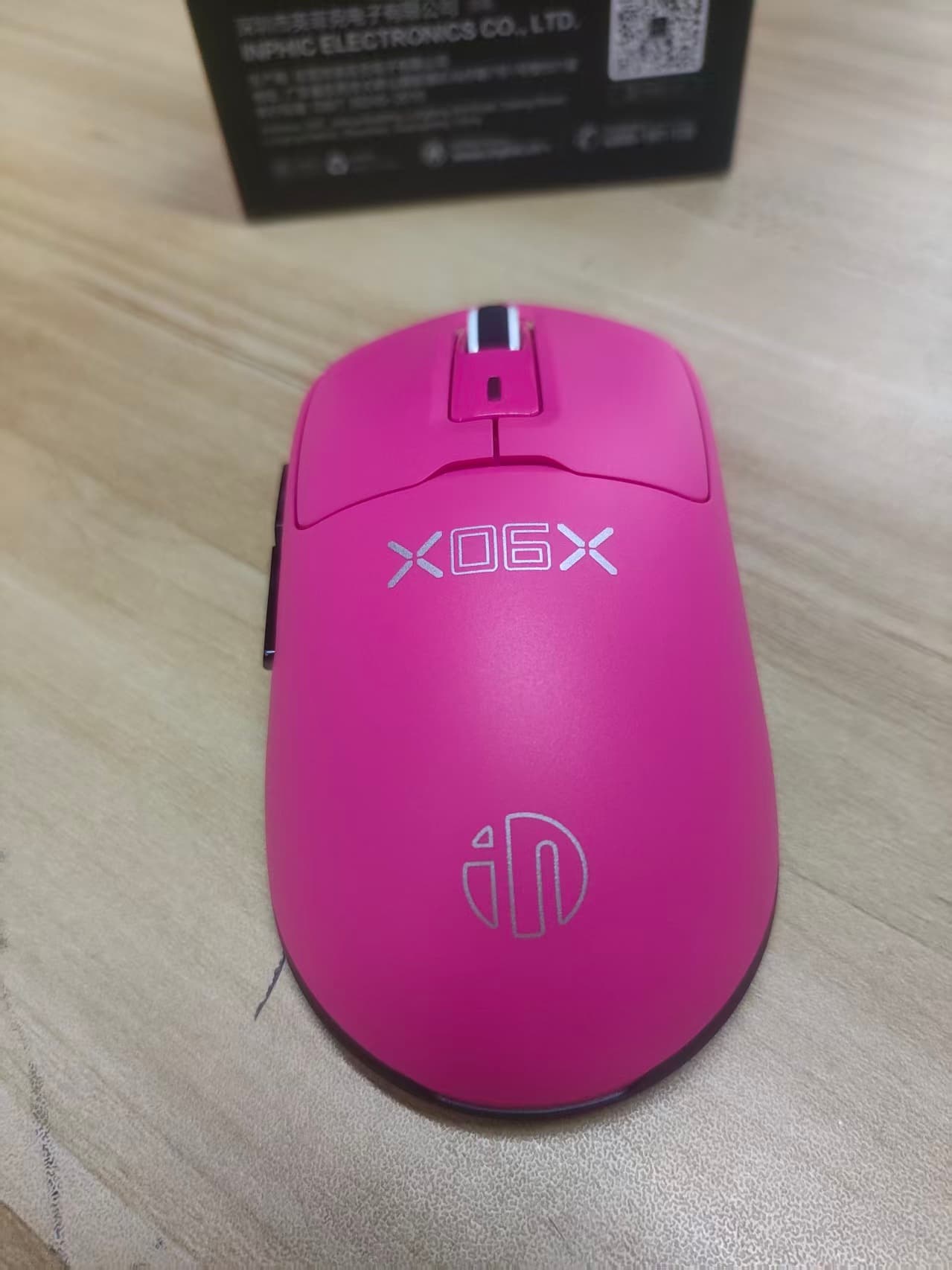 Edição Jovem do Mouse Sem Fio Inphic IN6 – Com fio, Bluetooth, três modos, para computador, notebook, recarregável,
