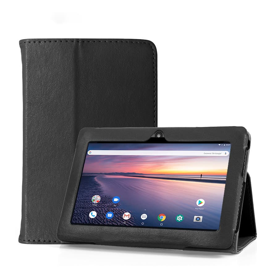 ATMPC tablet de 7 polegadas para crianças, tablets Android, tela IPS HD, 2 GB + 2 GB de RAM, 16 GB de ROM, bateria de