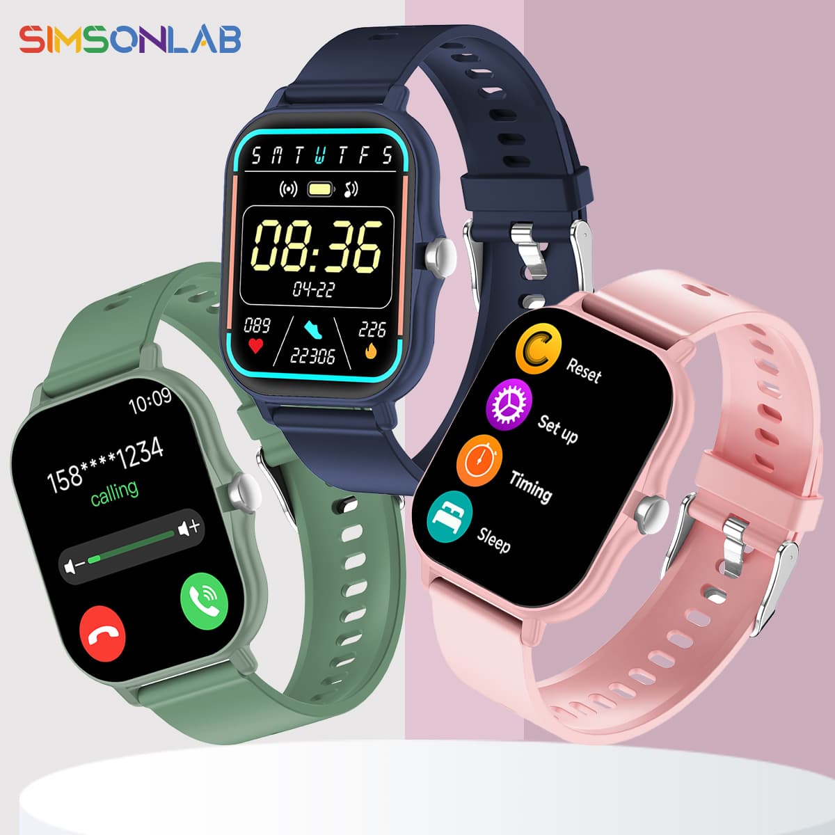 Relógio Inteligente H13 Lite Smartwatch Tela IPS de 2,01 Chamada Bluetooth Relógio Esportivo Controle de Música