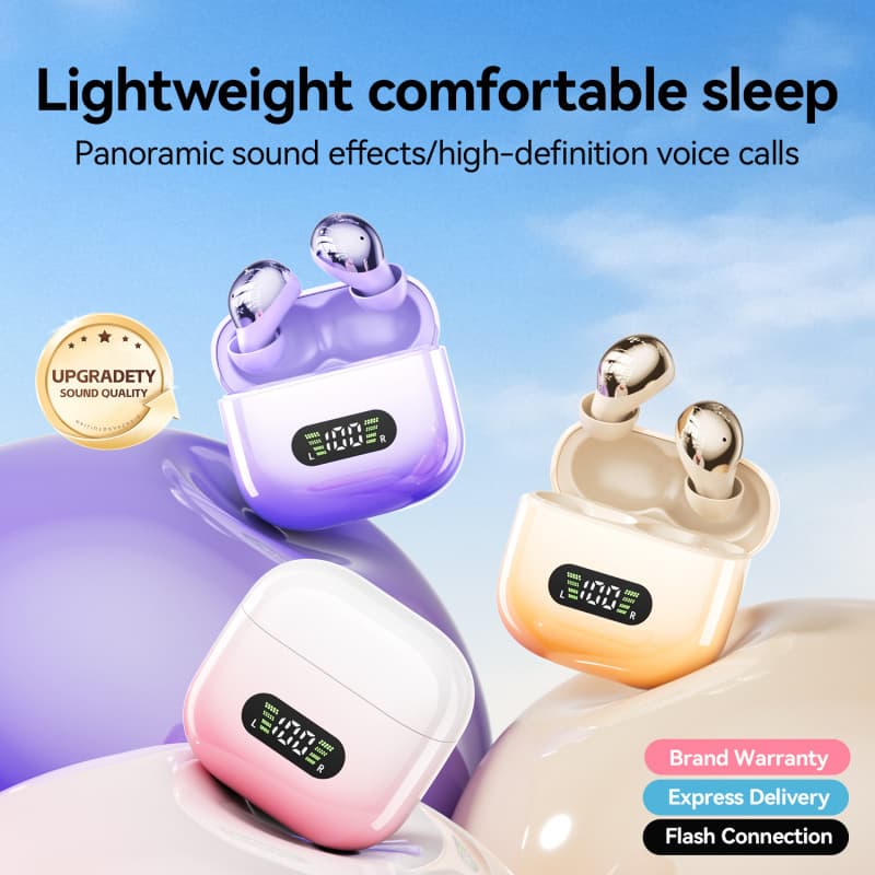 Fones de ouvido M181, fones leves, ergonômicos, invisíveis, de uso lateral, mini fone de ouvido Bluetooth para dormir,
