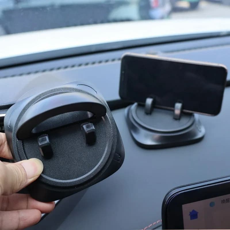 Suporte de Celular Universal Antiderrapante Giratório 360° para Carro, Ideal para Navegação GPS