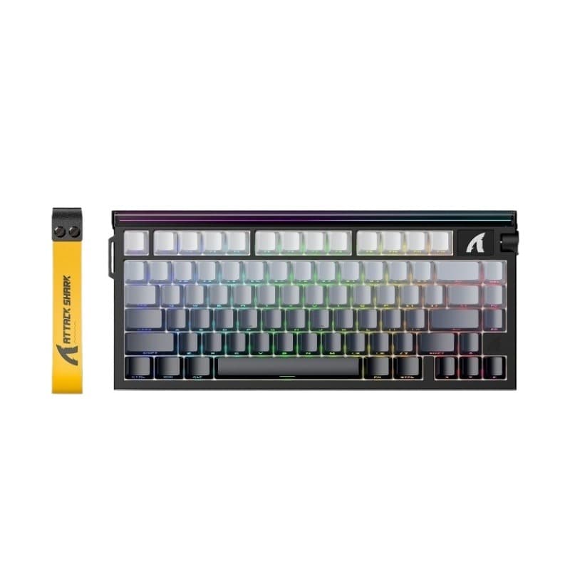Teclado Mecânico para Jogos ATTACK SHARK R85HE, 85 teclas, layout compacto para PC, laptop, escritório