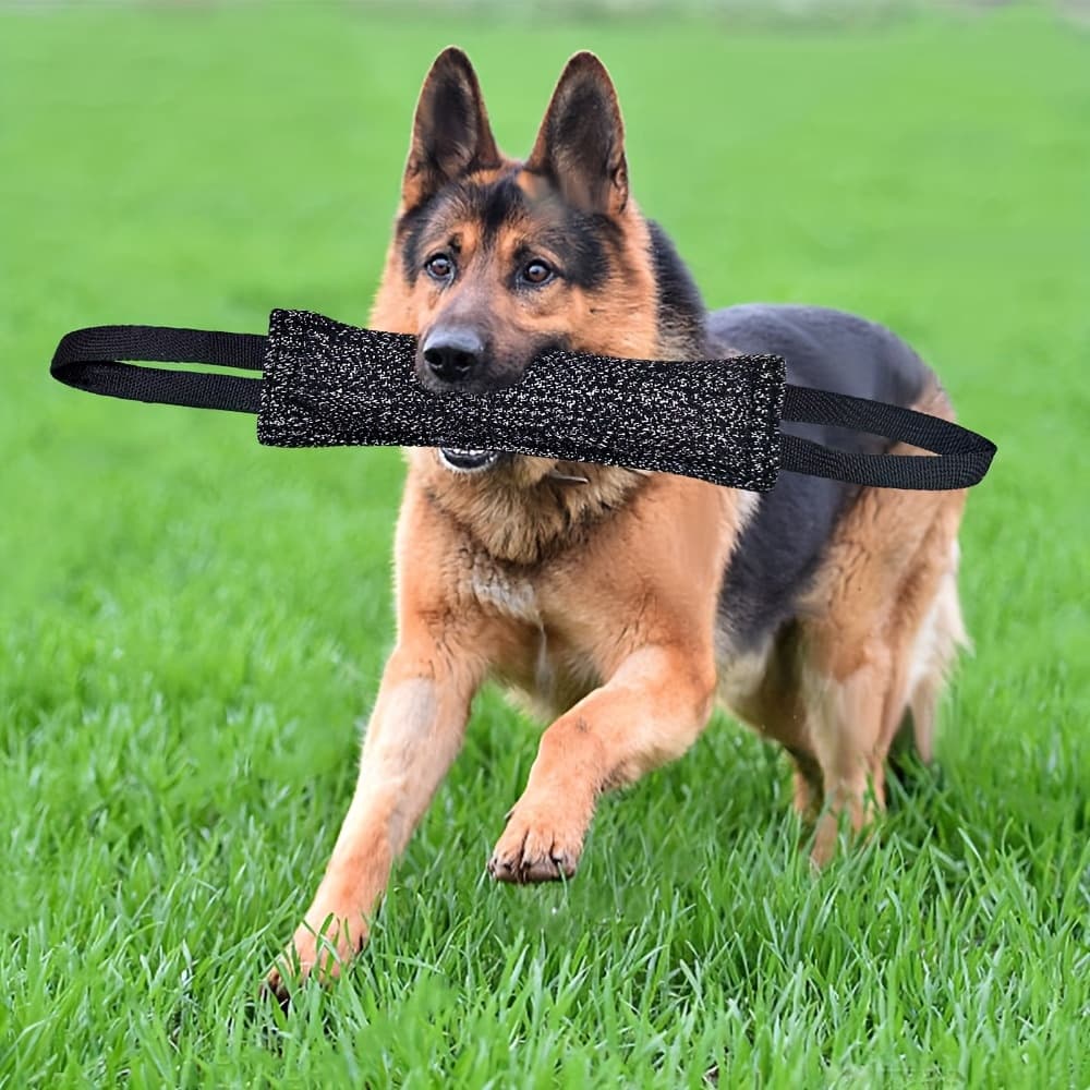 Brinquedo de Treinamento para Cachorro, Brinquedo de Puxar Interativo com Alça, Brinquedo Mastigável para Filhotes,