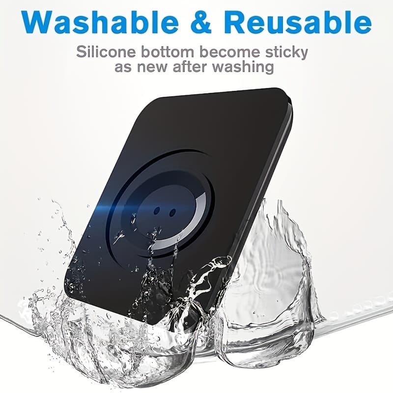 Suporte universal de silicone para celular, painel de carro, almofada adesiva antiderrapante, suporte para viseira AR