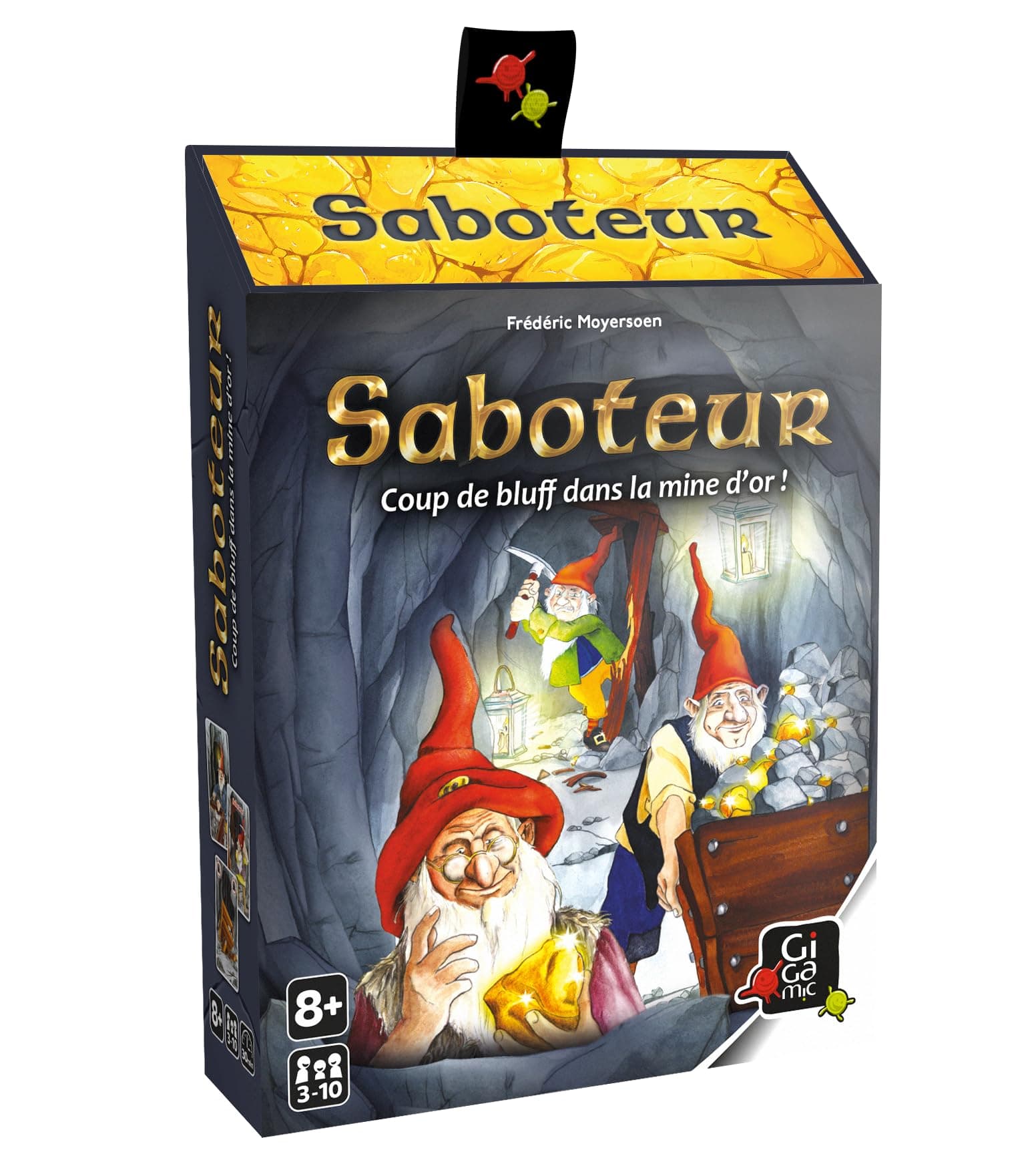 Saboteur Jogo De Cartas Tabuleiro Para Crianças E Família Estratégia Festa Quebra-Cabeça Idade 8 Plus 3 10 Jogadores