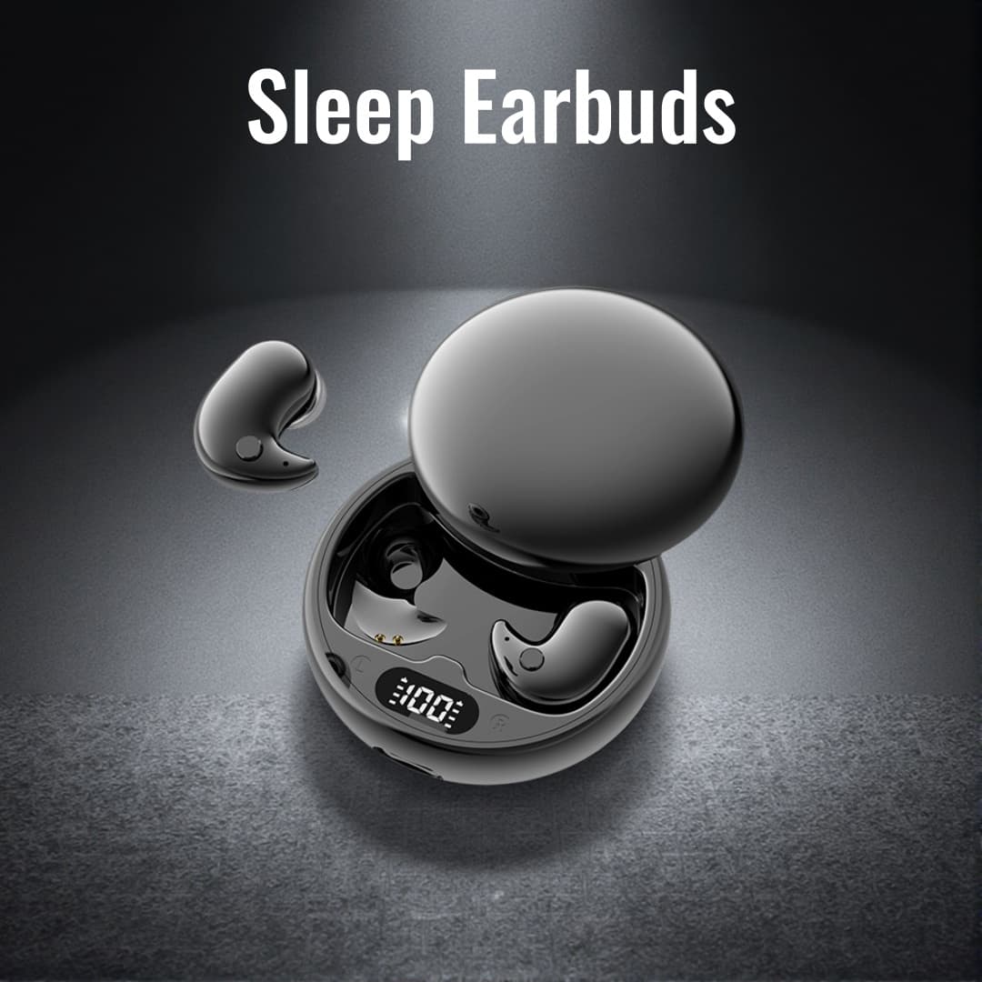  Fones de ouvido Bluetooth Sleep sem fio Fones de ouvido confortáveis para dormir Mini fones de ouvido para jogos com