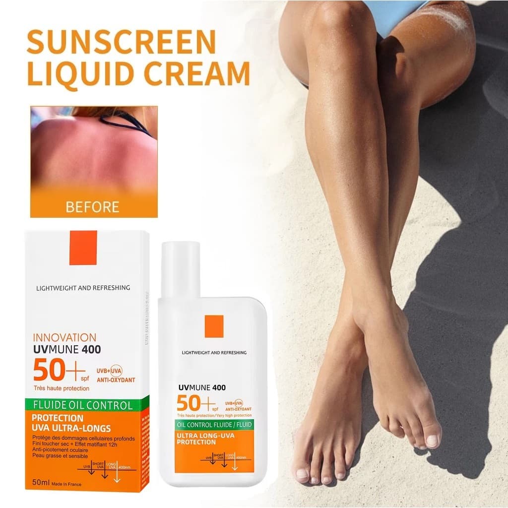  Anthelios Uvmune 400 Invisible Fluido Invisível FPS50+ (50ml) protetor solar para adolescentes